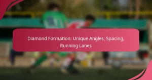 Diamond Formation: Unique Angles, Spacing, Running Lanes
